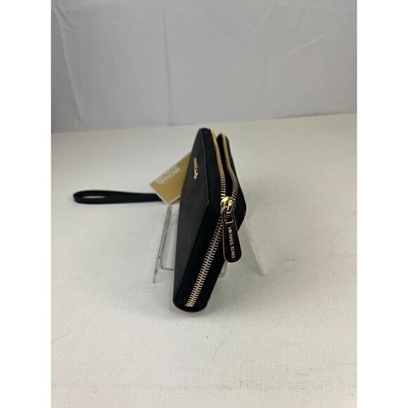 Michael Kors Leather Cont Wristlet NWT - Picture 4 of 6